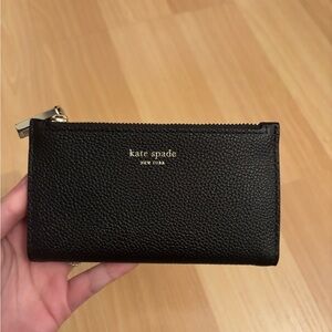 Kate Spade Black Leather Wallet